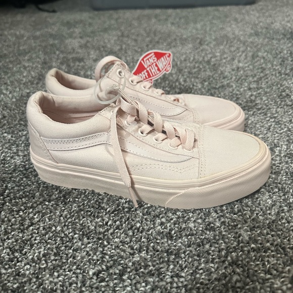Vans Classic Pale Pink Womens Size 5 - Picture 4 of 4